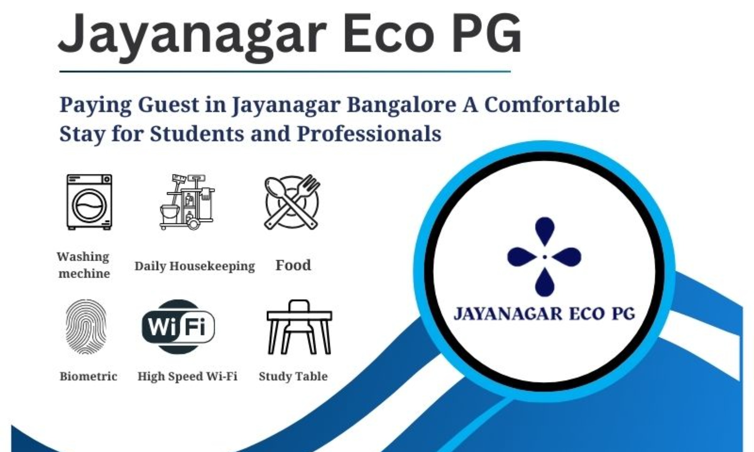 Paying Guest in Jayanagar Bangalore