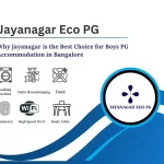 PG in Jayanagar Bangalore for boys near metro with food and WiFi